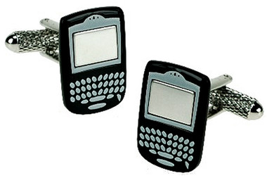 Blackberry phone Novelty Cufflinks