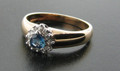 9ct Sapphire & Diamond Cluster Ring £199