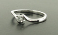 Platinum 18pts Diamond Solitaire Ring Brilliant Cut £845