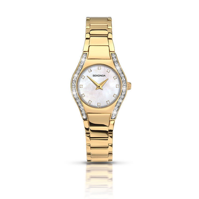 SEKONDA Ladies Aurora 2239 Gold Colour Bracelet Watch - Discount ...