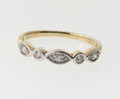 9ct Gold Diamond Eternity Ring Brilliant Cut Hallmarked 0.10ct