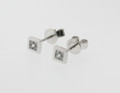 Platinum Diamond Stud Earrings 0.10ct pe0041 Hallmarked