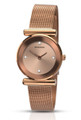 Sekonda 2301 Ladies Stone Set Rose Gold Plated Watch Mesh Design Bracelet