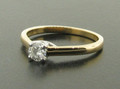 18ct Diamond 28pts solitaire Ring Brilliant Cut £675