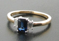 18ct Sapphire & Diamond Cluster Ring £675