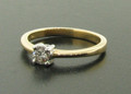 18ct Diamond 25pts solitaire Ring Brilliant Cut £575