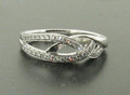 18ct White Gold Diamond Eternity Ring Brilliant Cut 525