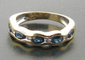 18ct Sapphire and Diamond Eternity Ring £499