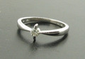 Platinum Diamond Solitaire Ring Brilliant Cut £495