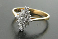 18ct Diamond 25pts Cluster Ring £450.00