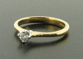 18ct Diamond solitaire Ring Brilliant Cut £400.00