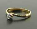 18ct Diamond solitaire Ring Brilliant Cut £375