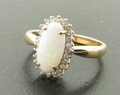 9ct Opal & Diamond ring £499.00