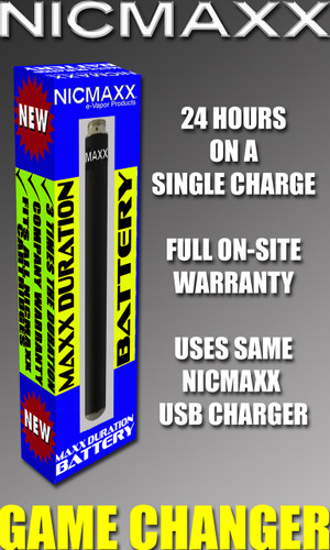 NICMAXX Extended Life Battery,  longer life allowing you more control. 