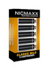 NicmaxxOnline offering Five Pack of NICMAXX Classic Mild  *PG Electronic Cigarette Cartridges

The Classic Mild is a full flavor premium rechargeable electronic cigarette with the look, feel, flavor and nicotine delivery of a traditional Light, filtered, full flavored, Cigarette, but without the tobacco smoke. Instead it emits a flavorful but odorless vapor. It provides everything you like about smoking without the things you don't. No tobacco smoke or cigarette smell.