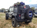 JK rear bumper with Tyre carrier, rear winch mount and bolt on Jerry can mounts