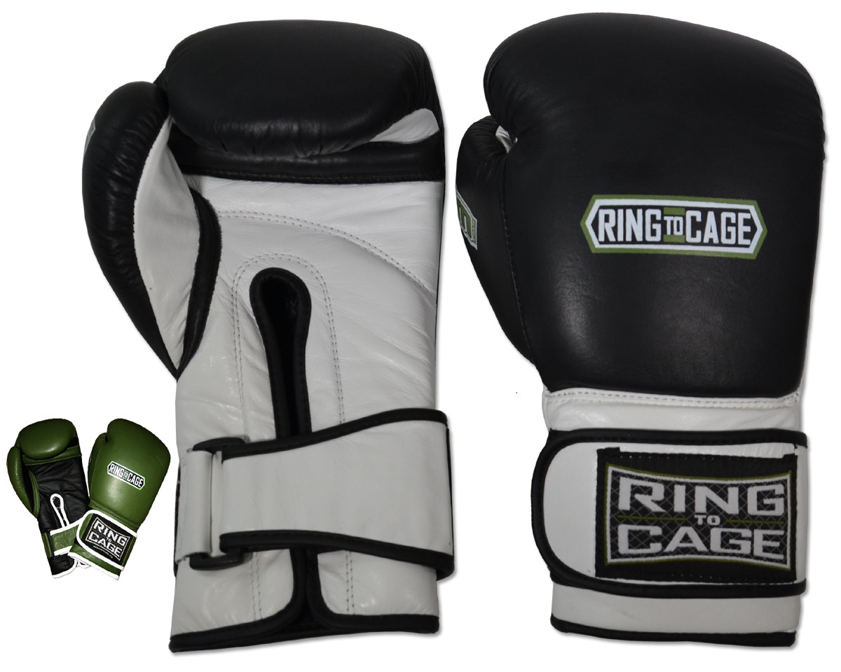 New! RING TO CAGE Elite MiM Foam Training Gloves 