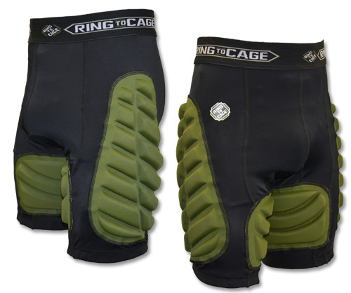 Combat Padded Compression Short - Ring To Cage Fight Gear