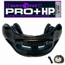 Brain Pad Adult LoPRO Plus Mouth Guard Piece MMA CLEAR