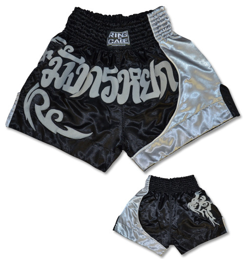 Muaythai Shorts LADY BLACK ROSES Boxing Short Best Selling 12 Days Made To Order 