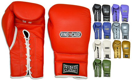 Japanese Style Training Gloves 2.0 popular Ring To Cage 16 oz