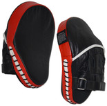 NO LOGO Leather Curved Punch Mitts