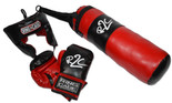 Kids Boxing Training Bag Set, Punching Bag Gloves Heavy Bag Bundle Kit