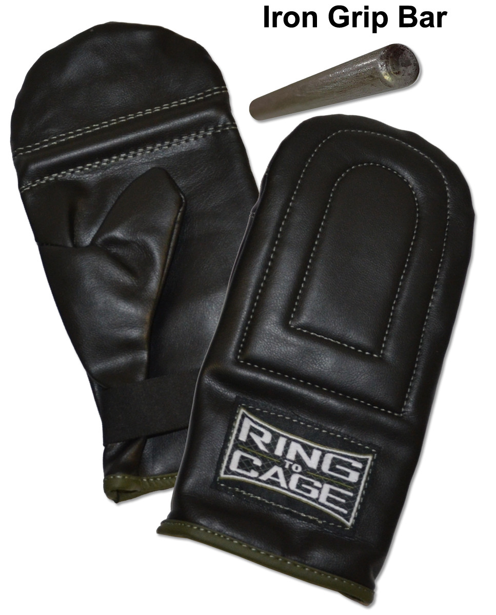 Iron Grip Bar Speed Bag Cardio Boxing Mitt One size