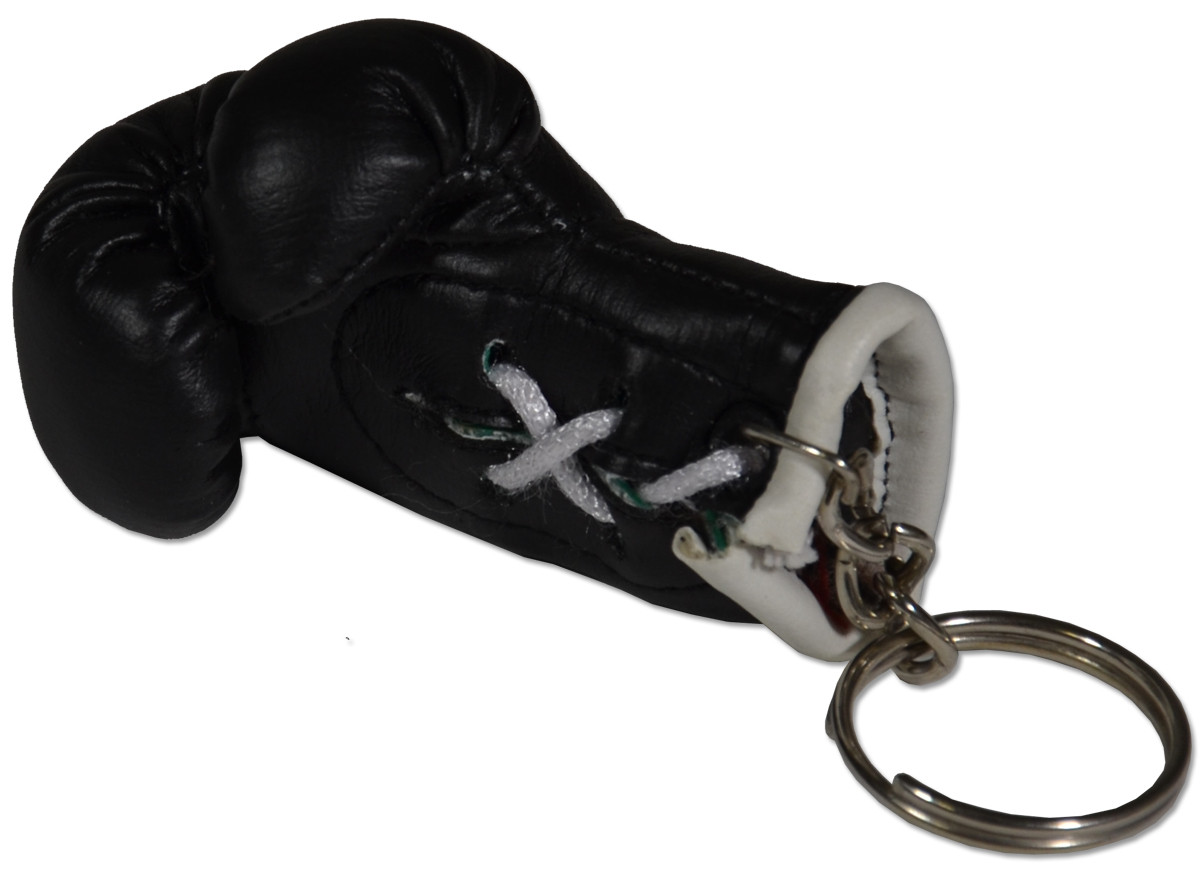 Never Give Up! - Boxing Gloves Keychain Key Ring Fighting Fighter Strong  Gift