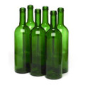 750ml Wine Bottles, Green Bordeaux Cs/12