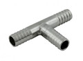 T-fitting, 5/16" ID Hose, Stainless Steel