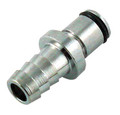 Quick Connect Coupler, Male 3/8" Barb with Shutoff