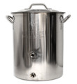 Brewers BEST 16 Gallon Brewing Kettle with Two Ports