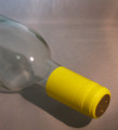 Shrink Wrap Wine Bottle Toppers/100- Yellow