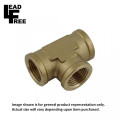 Tee Fitting, 1/4" FPT - All, Brass