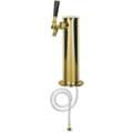 Draft Tower, PVD (Tarnish-free) Brass - Single Faucet
