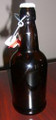Amber Flip Top (E-Z Cap) Bottles, 16oz CS/12