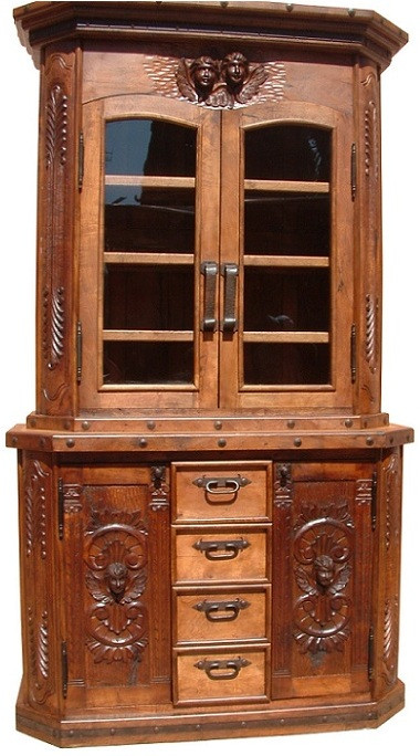 Mesquite Angels Kitchen Hutch Pueblo Viejo Imports