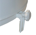 RAISED TOILET SEAT CLAMP 