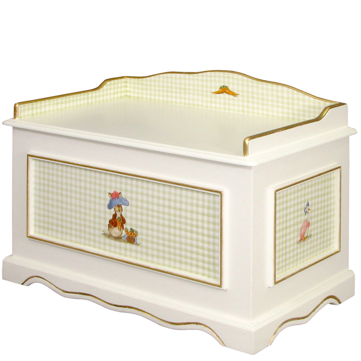 Vintage Toy Chest in Classic Enchanted Forest Bograd Kids