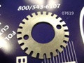 BLADE-PERFORATOR SOLID 24 TOOTH, 7/8" SHAFT, 4 TPI