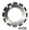 BLADE-PERFORATOR SOLID 12 TOOTH, 1 1/8" SHAFT, 1.7 TPI