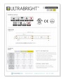 UltraBright LED strip light spec sheet download