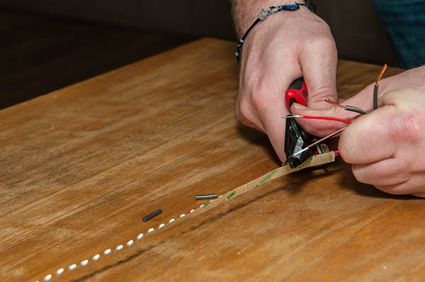 how to install under counter led lighting step 2