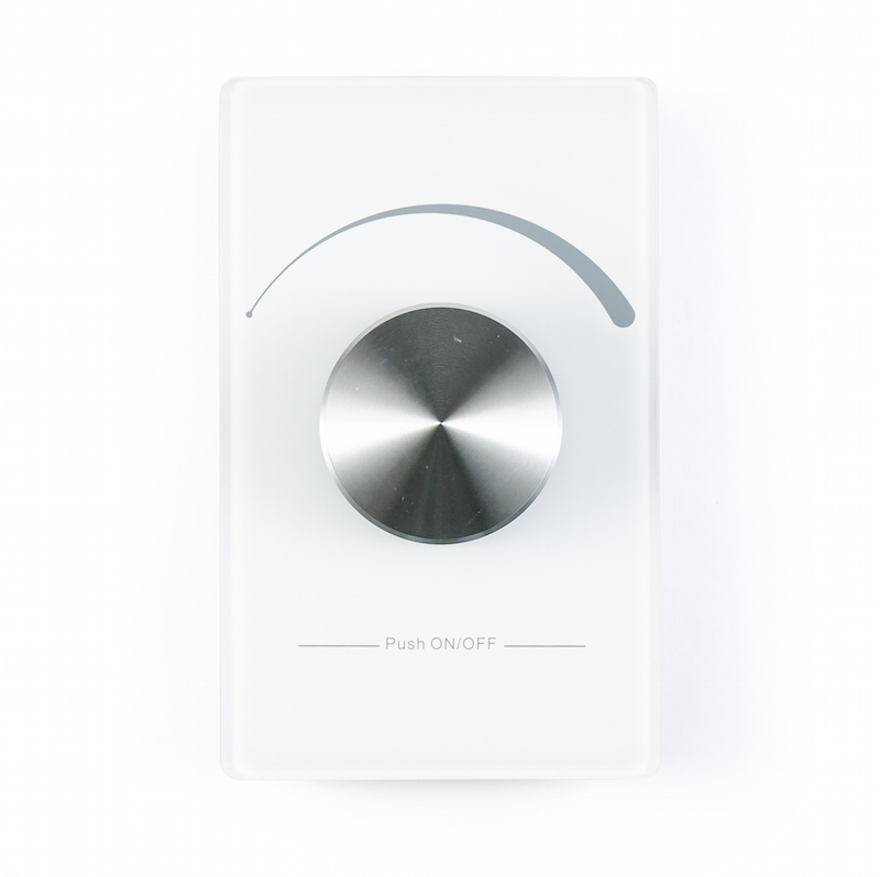 Wireless Wall / Desktop Dimmer and Receiver for Single Color Series