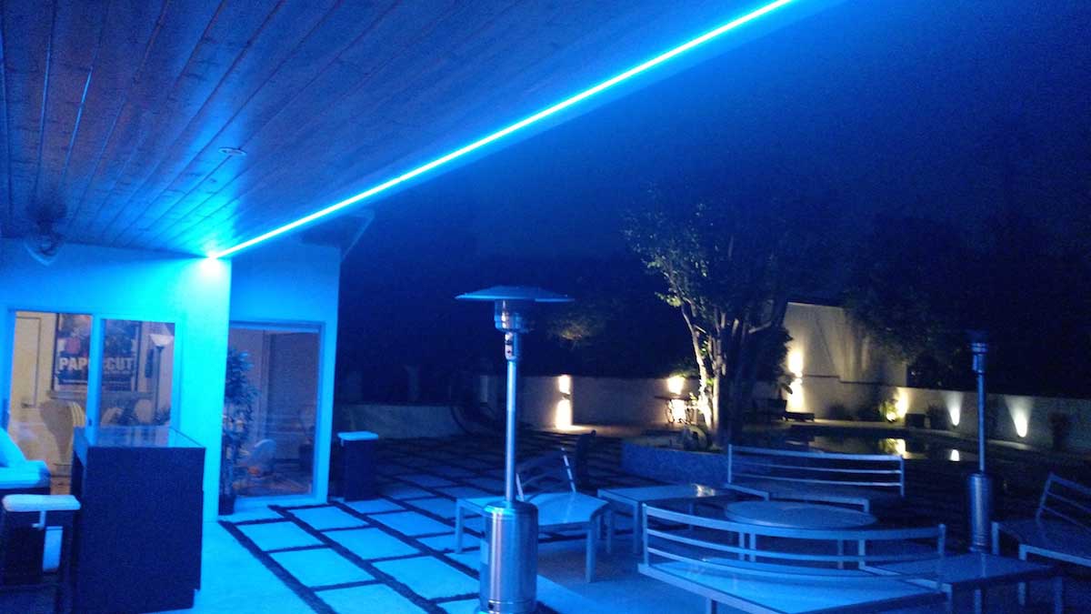 brightest outdoor blue patio lights 
