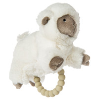 6" Luxey Lamb Teether Rattle (6 pieces/case)