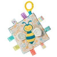 6x6" Taggies Crinkle Me Fuzzy Buzzy Bee (5 pieces/case)