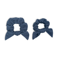 Lulujo Mommy & Me Hair Scrunchie - Navy (6 pieces/case)