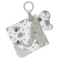 6" Afrique Elephant Crinkle Teether (5 pieces)